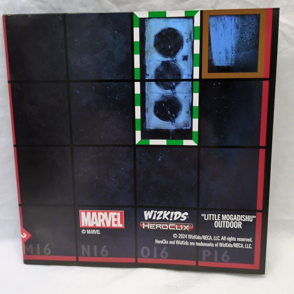 Marvel Heroclix Little Mogadishu Outdoor / Vibranium Mines Map